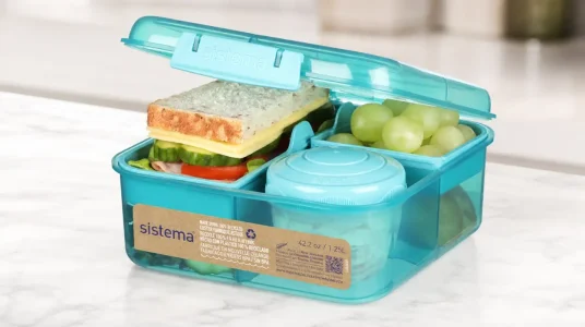 Fiambrera bento Sistema To Go de 1,25 l con tarrina para yogur