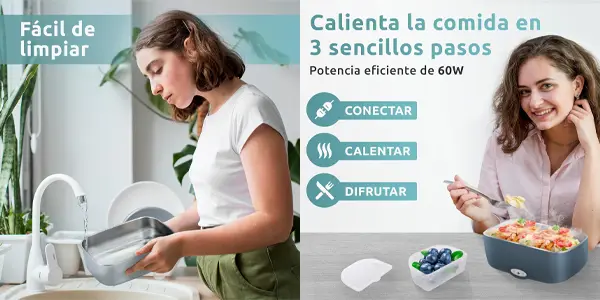 Fiambrera eléctrica térmica JUPPLIES