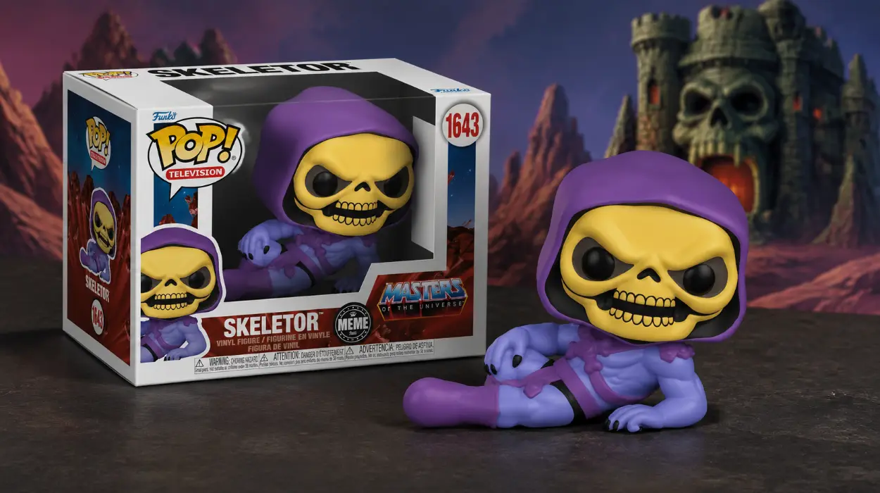Figura Funko Pop Meme de Skeletor de Masters del Universo