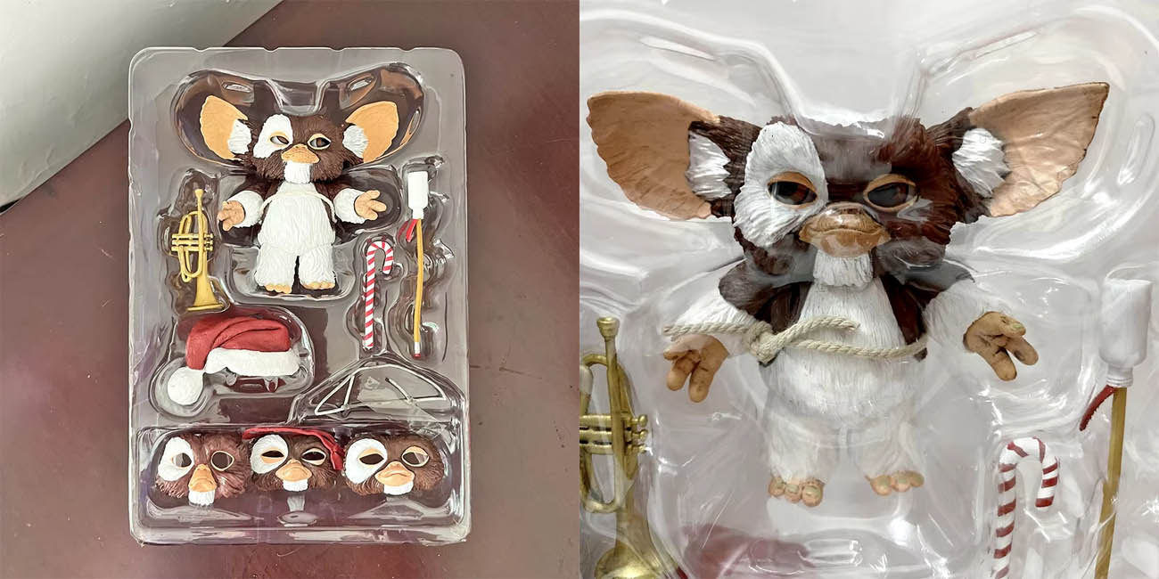 Figura articulada Gremlins con accesorios