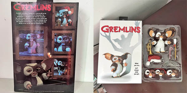 Figura articulada Gremlins con accesorios