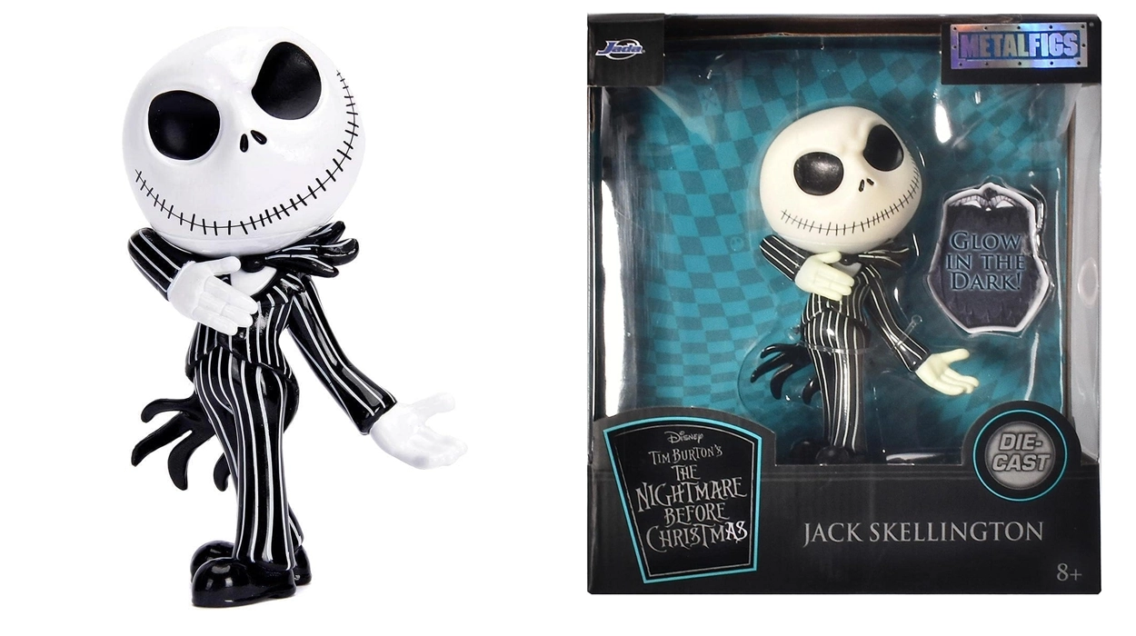 figura metálica de Jack Skellington
