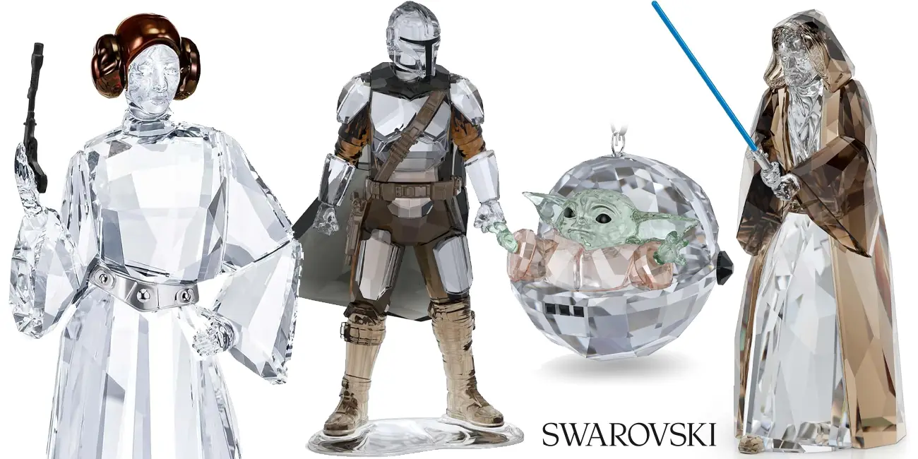 Figuras de cristal Swarovski de Star Wars