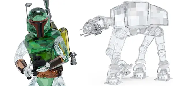 Figuras de cristal Swarovski de Star Wars