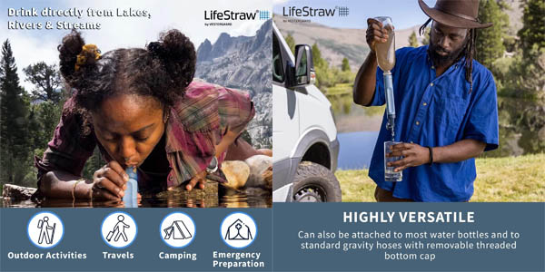 Filtro de agua personal LifeStraw Peak Series