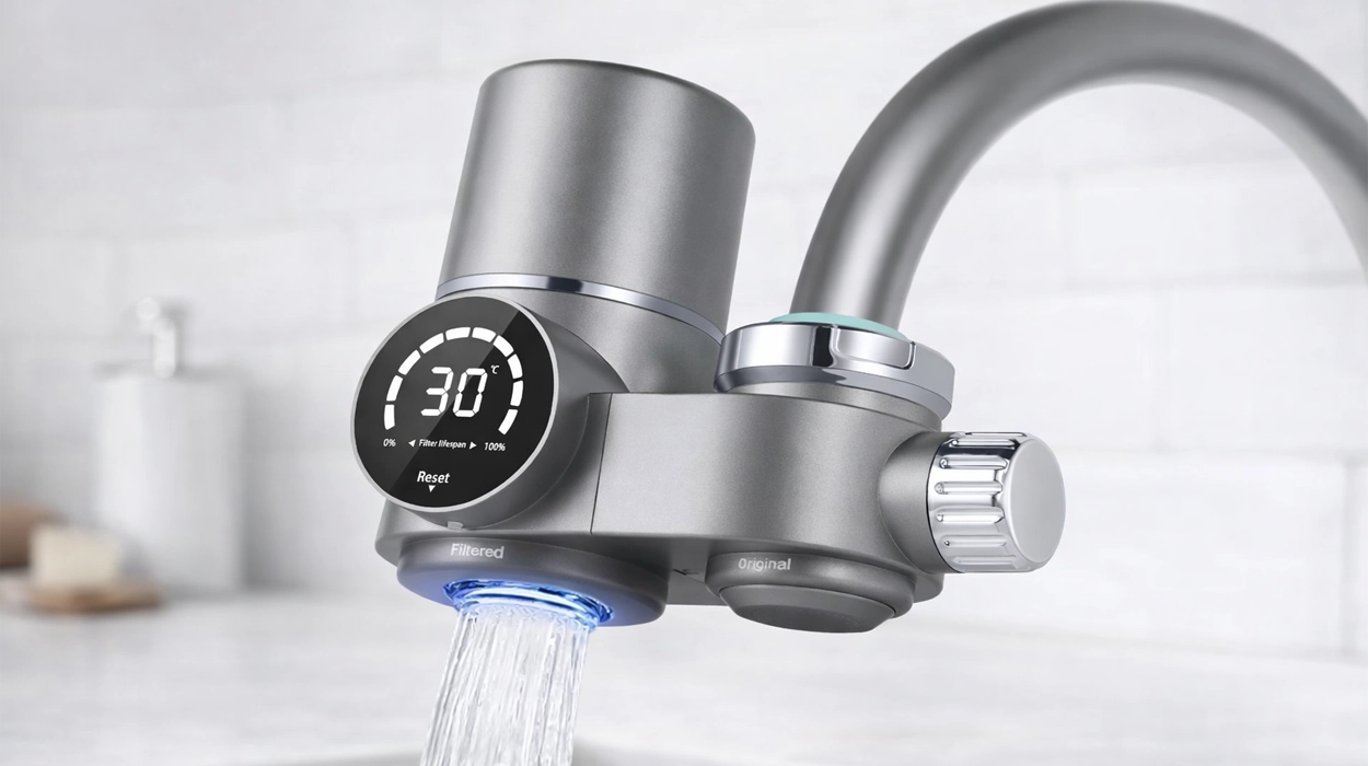 filtro de agua potable hotut para el grifo