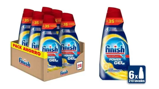 Finish All in 1 Max Power Gel Limón barato