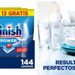 Finish Power All In One Limón 144 lavados