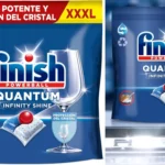x83 Pastillas para lavavajillas Finish Powerball Quantum Infinity Shine