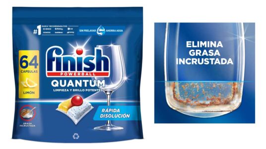 Finish Quantum limon 64 pastillas