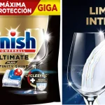 146 pastillas Finish Ultimate Plus Infinity Shine