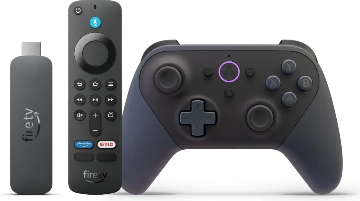 Fire TV Stick 4K Select con mando Luna para juegos en streaming