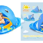 flotador con asiento y sombrilla para bebés barato