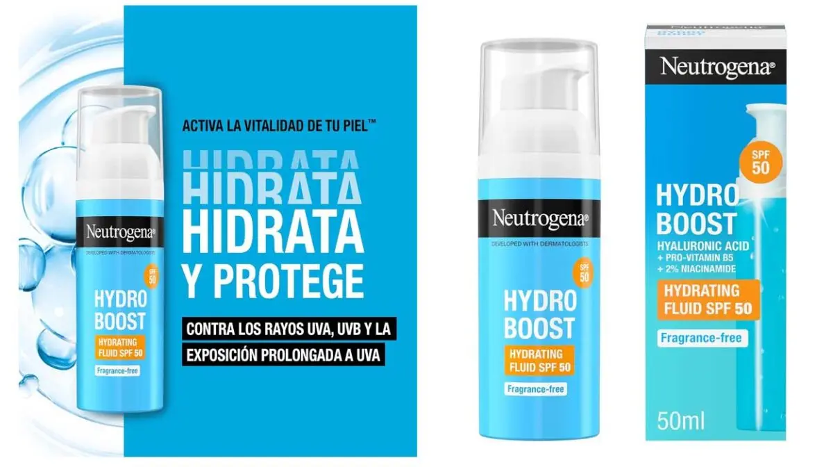 Fluido hidratante Neutrogena Hydro Boost SPF 50