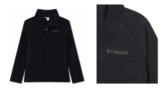 forro polar Columbia Glacial Half Zip para niños