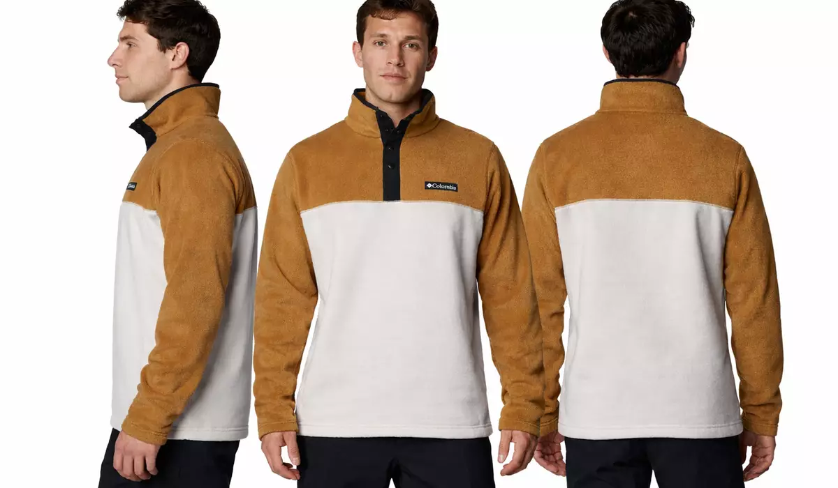 Forro polar Columbia Steens Mountain Half Snap II para hombre