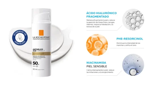 fotocorrector La Roche Posay Anthelios Age Correct SPF50 barato