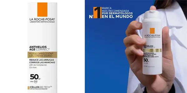 fotocorrector La Roche Posay Anthelios Age Correct SPF50 oferta