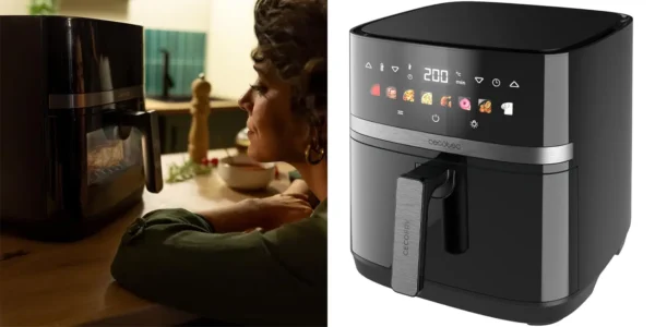 Freidora de aire Cecotec Cecofry&Grill Duoheat 8000