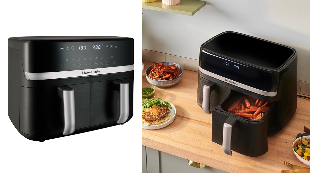 freidora de aire doble Russell Hobbs Satisfry de 9 litros