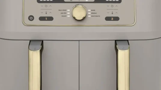 Chollo freidora de aire ninja max de 9,5 que cocina 2 platos a la vez