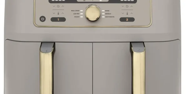 Chollo freidora de aire ninja max de 9,5 que cocina 2 platos a la vez