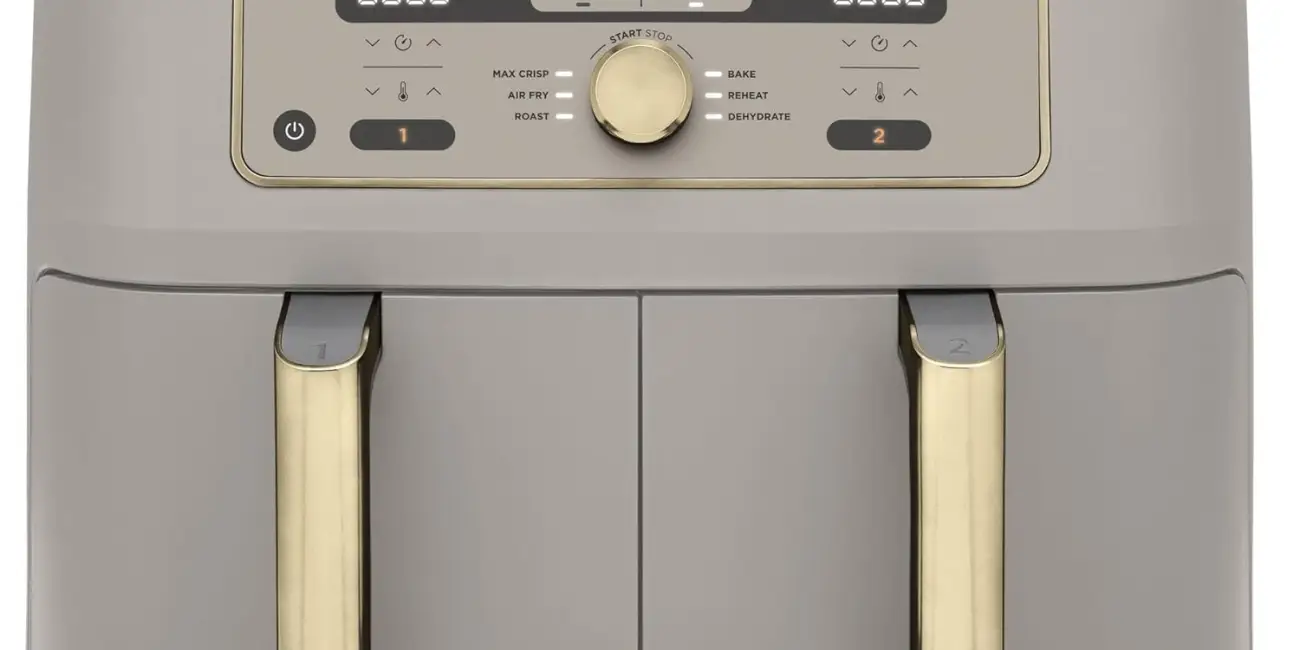 Freidora de aire Ninja MAX de 9,5 L: la bestia de las airfryers que cocina 2 platos a la vez con 6 funciones