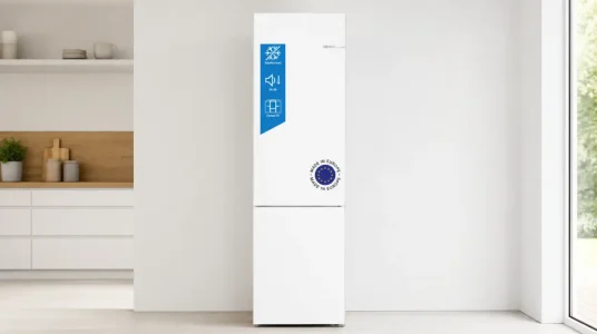 Frigorífico Combi Bosch Serie 4 NoFrost de 60 cm en blanco