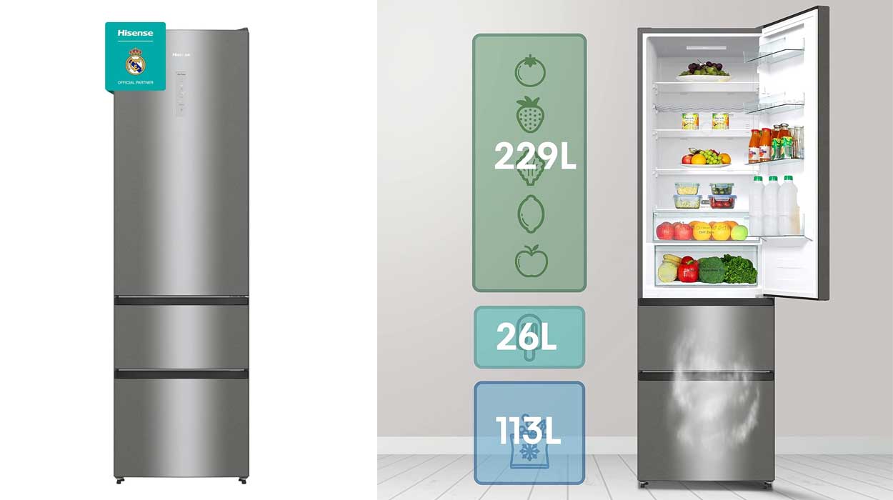Frigorífico combi Hisense RM469N4ACD barato  