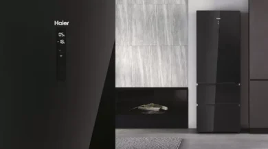 Frigorífico combi Haier 3D 70 Series 7 con WiFi y botellero de 483L