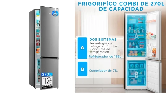 frigorifico-combi-midea-no-frost-de-270-l-en-inox