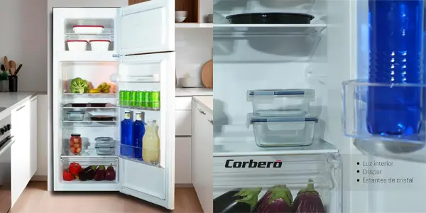 Frigorífico Corberó CF2PH14321W de 206 L