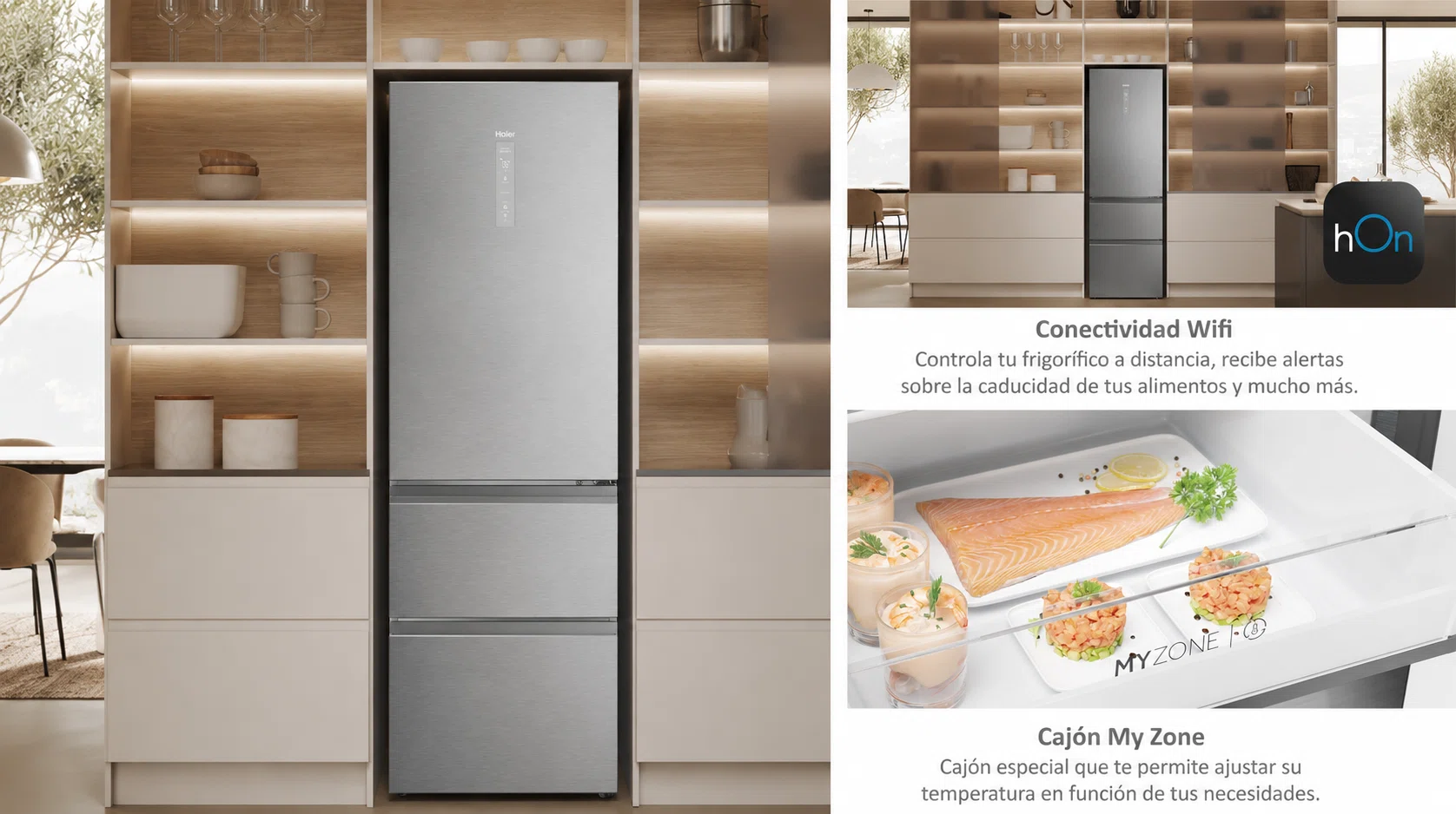Frigorífico Combi Haier 3D 60 Series 5