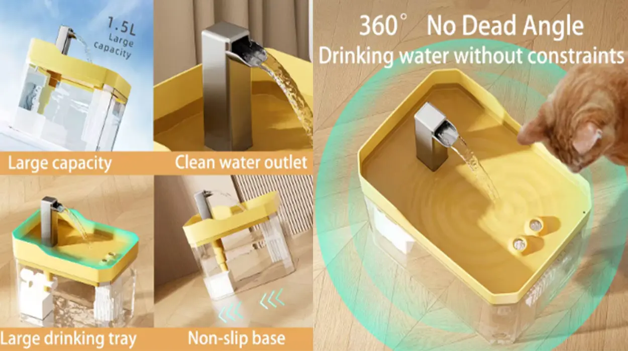 Fuente de agua automática para gatos y perros pequeños barata