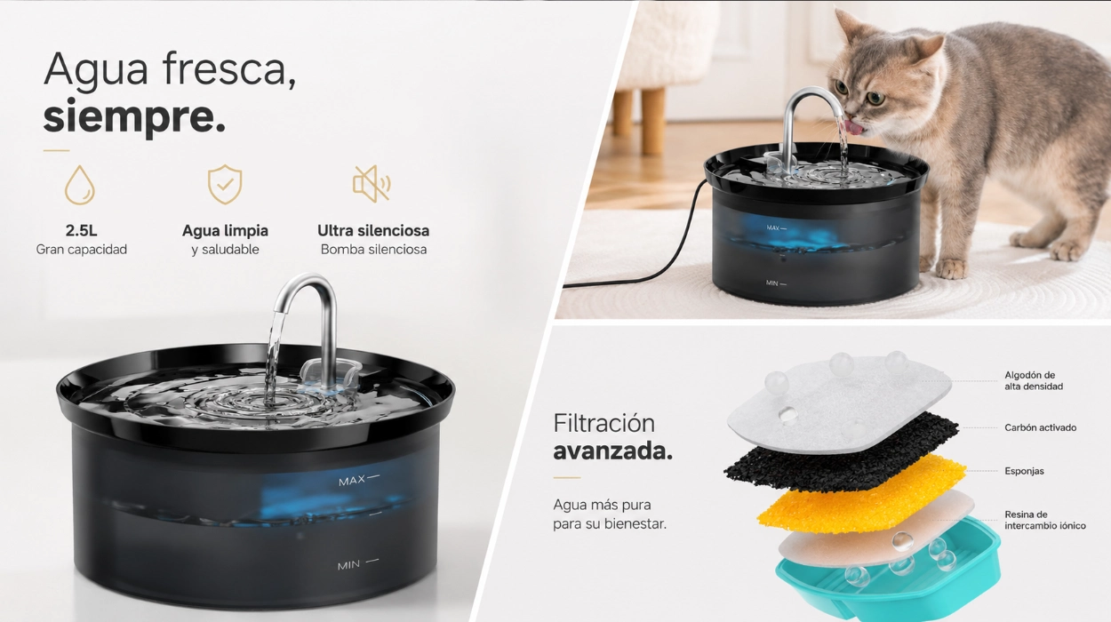 fuente agua