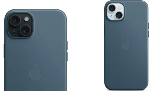 Funda Apple de Trenzado Fino con MagSafe para iPhone 15 Plus