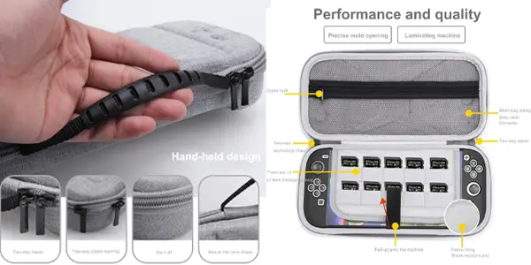 Funda Lemxiee + 2x Cristal templado para Nintendo Switch 2