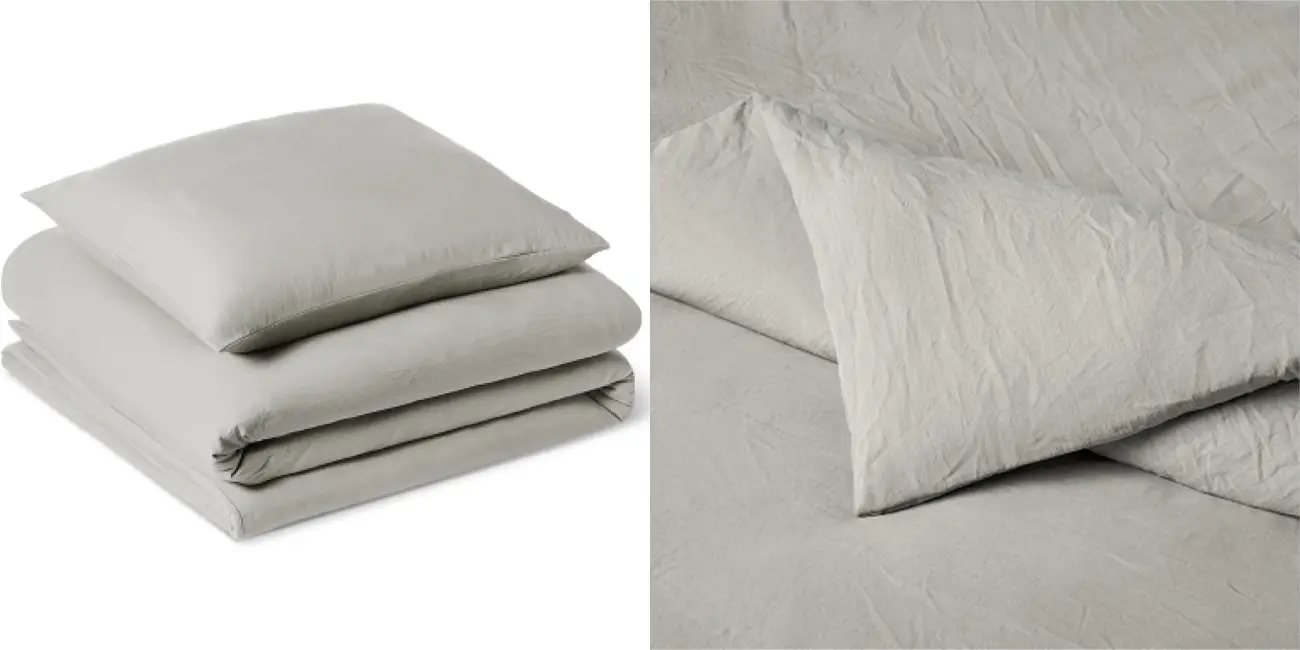 Funda nórdica Amazon Basics para cama 80/90 con funda de almohada