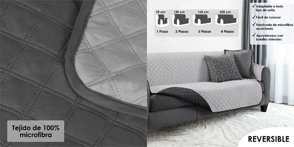 Fundas para sofá reversibles