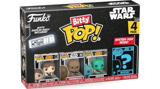 Pack 4x Funko Bitty POP! Star Wars Han Solo