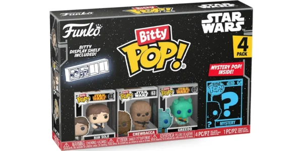Pack 4x Funko Bitty POP! Star Wars Han Solo