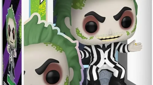 Figura Funko Pop! Beetlejuice con lápida para coleccionistas