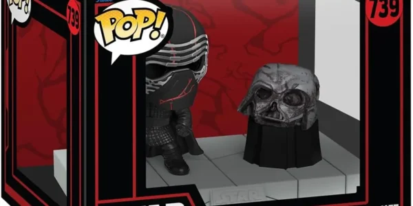Chollo funko pop deluxe star wars darkside kylo ren