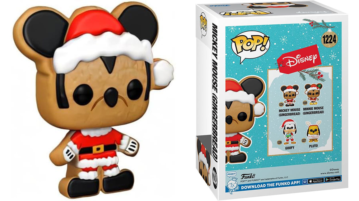 Funko Santa Mickey Mouse - Galleta de Jengibre en oferta