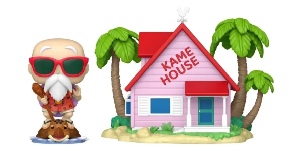 Figura Funko POP! Dragon Ball Kame House con Master Roshi