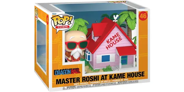 Figura Funko POP! Dragon Ball Kame House con Master Roshi