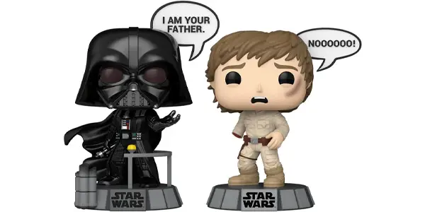Funko Pop! Star Wars: Darth Vader & Luke "Spoiler"