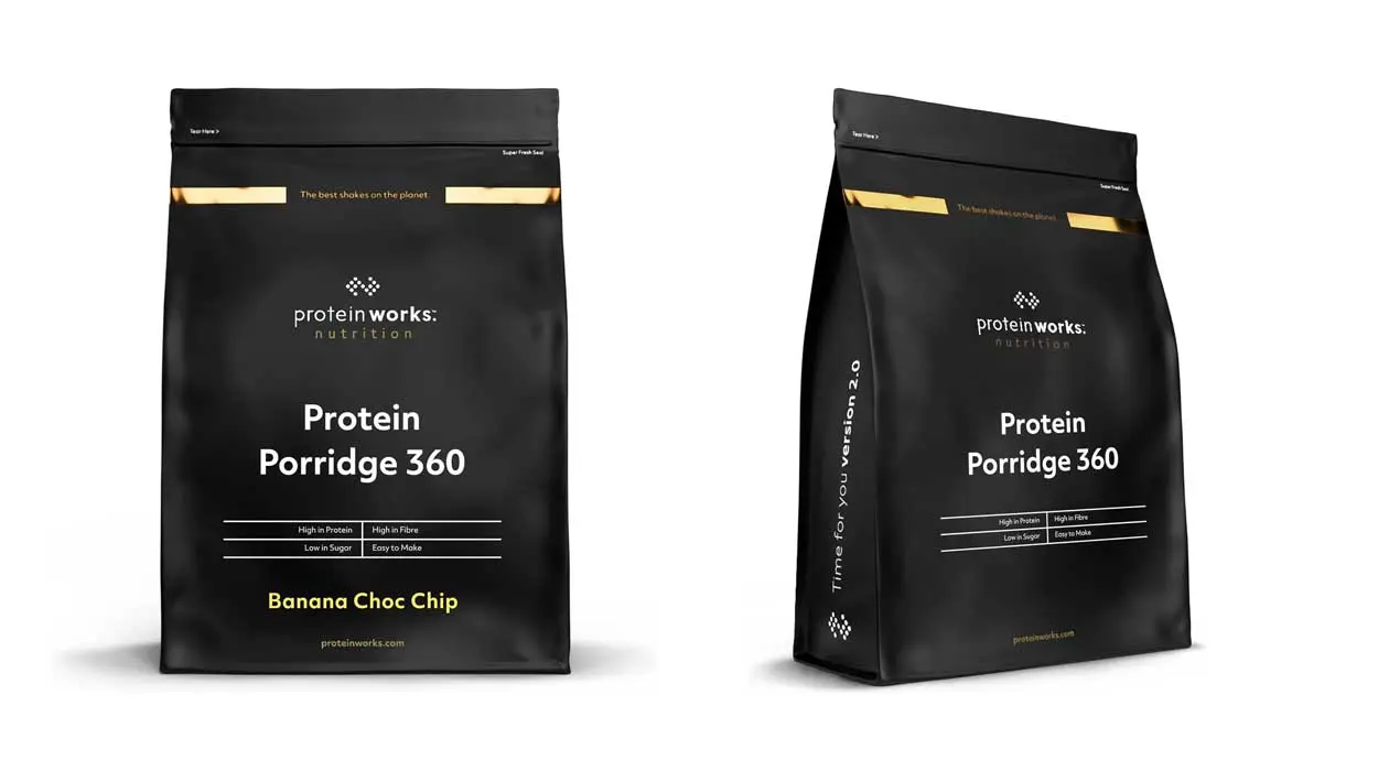  THE PROTEIN WORKS Gachas de avena de alto valor proteico 