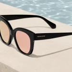 Gafas de sol Hawkers Audrey Black Rose Gold para hombre y mujer