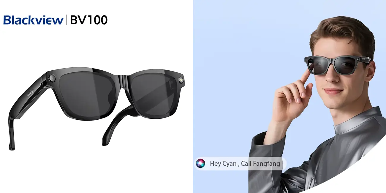 Gafas inteligentes Blackview BV100 AI 2K